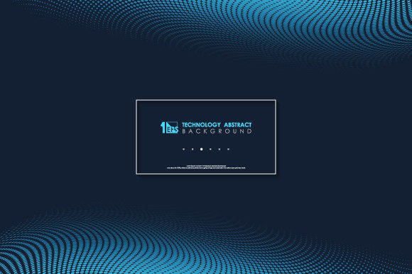 Download Abstract Blue Modern Minimal Dots Style - Dots Collection