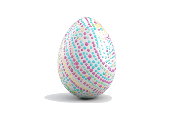 Download Pastel Dots Easter Egg - Dots Collection