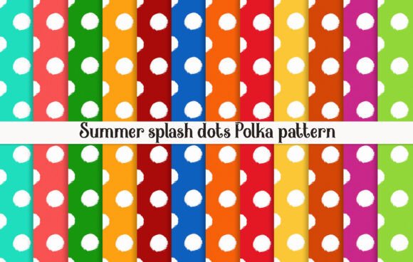 Download Summer Splash Dots Polka Pattern - Dots Collection