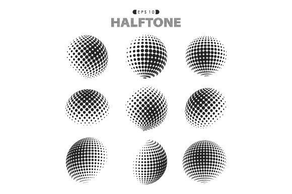 Download Abstract Modern Halftone Dots Pattern - Dots Collection