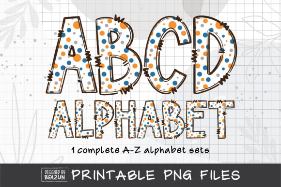 Download Modern Dots Dad Alphabet Sublimation - Dots Collection