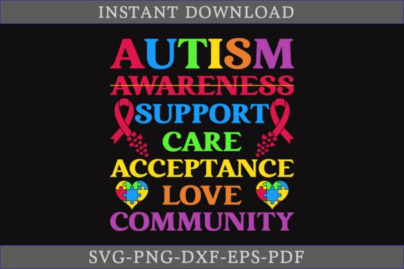 Download Autism Awareness Support Care Acceptance - Premium Resources