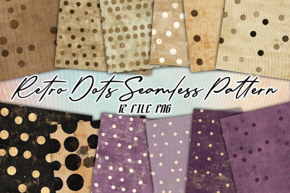 Download Retro Dots Seamless Pattern Background - Dots Collection