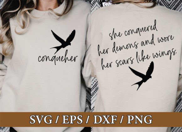 Download Women Empowerment Svg, She Conquered Her - Premium Resources