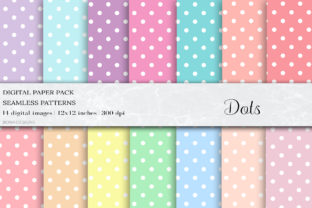 Download Pastel Dots Seamless Patterns - Dots Collection