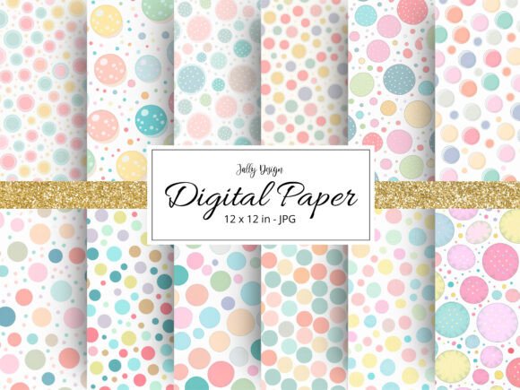 Download Pastel Dots Un-perfect Patterns - Dots Collection